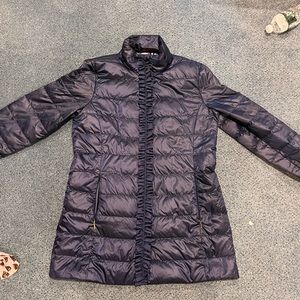 Lilly Pulitzer navy quilted jacket